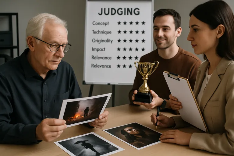 Jurering en promotie van de winnaars