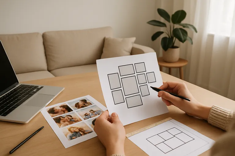 Ontwerp en planning van je fotomuur