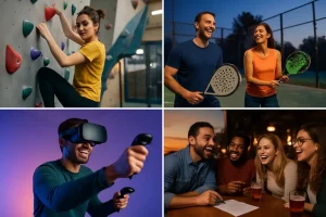 Zet je avond aan: actieve uitjes voor energie en plezier