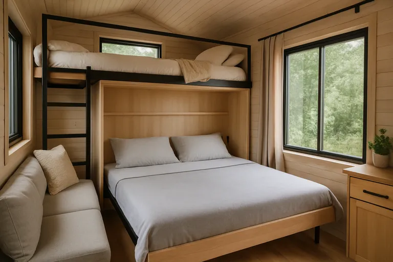 Het ideale bed voor je tiny house: slim ontwerp, maximale ruimte en volop comfort