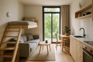 Slim micro wonen met creatieve oplossingen voor een groots en comfortabel thuis