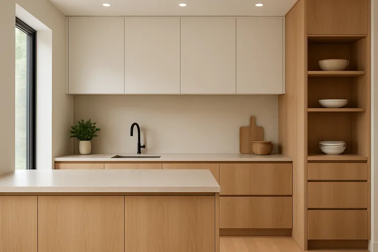 Slim opbergen en zichtlijnen voor rust