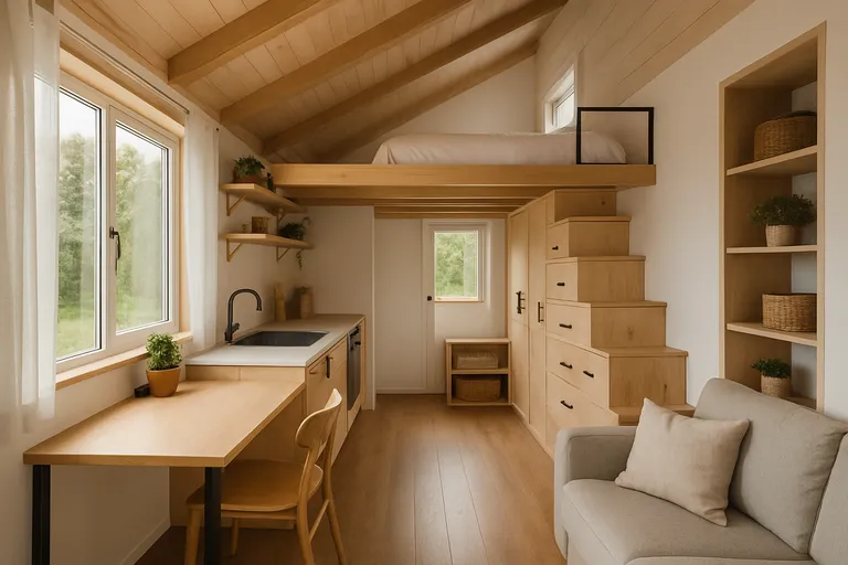 Tiny house inrichting: basisprincipes