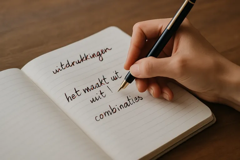 Uitdrukkingen en vaste combinaties