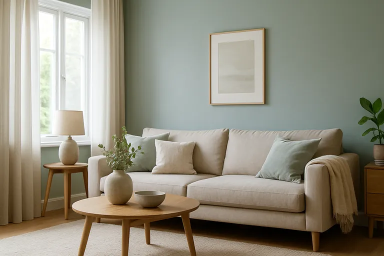 Waarom rustgevende kleuren in je woonkamer werken