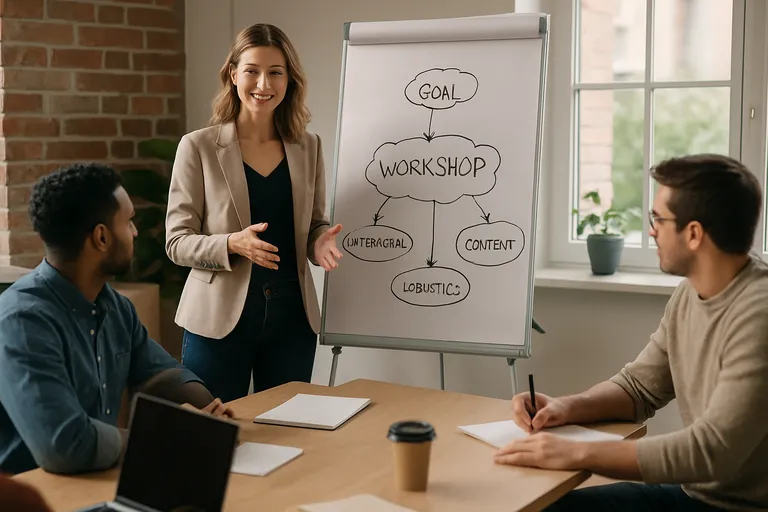 Wat een workshop organiseren inhoudt